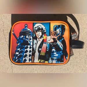 DOCTOR WHO multi purpose bag-purse/bag/shave bag/wash bag/lunch bag.